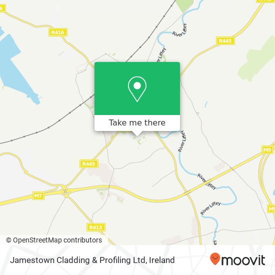 Jamestown Cladding & Profiling Ltd map