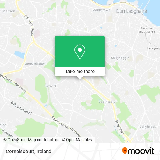 Cornelscourt map