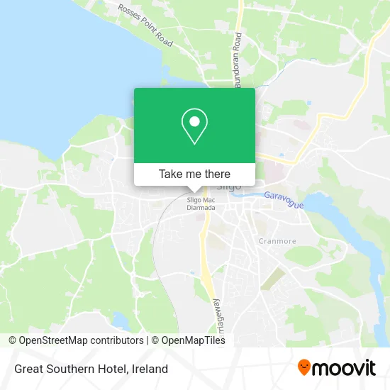 Great Southern Hotel map