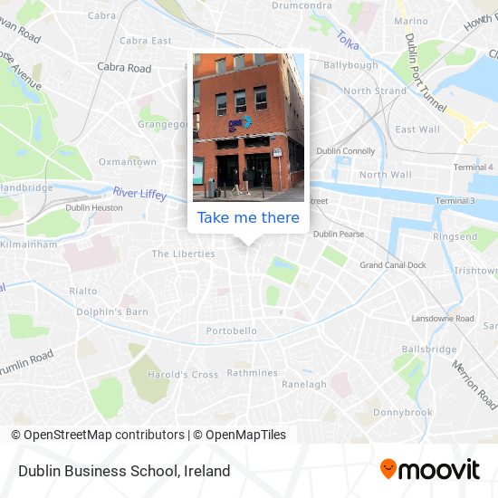 Dublin Business School map