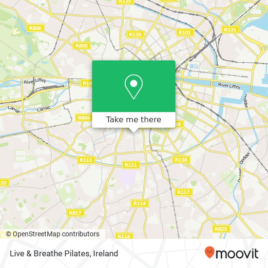 Live & Breathe Pilates map