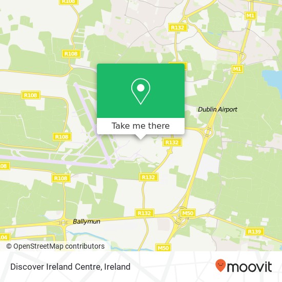 Discover Ireland Centre plan