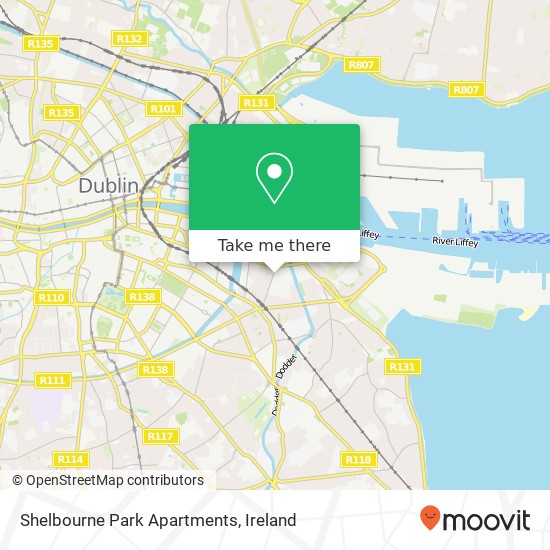 Shelbourne Park Apartments map
