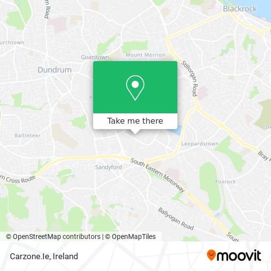 Carzone.Ie map