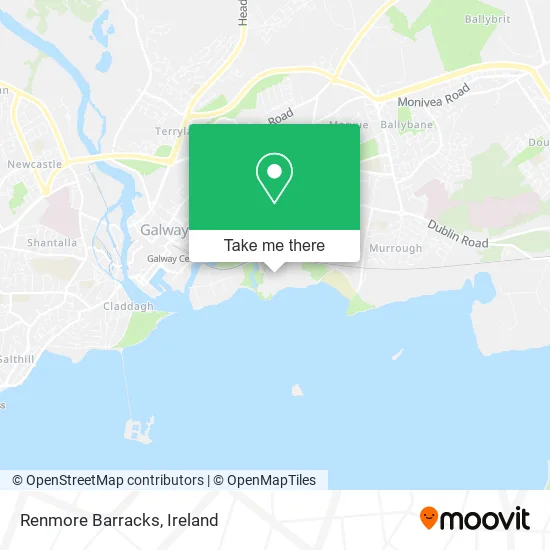 Renmore Barracks map