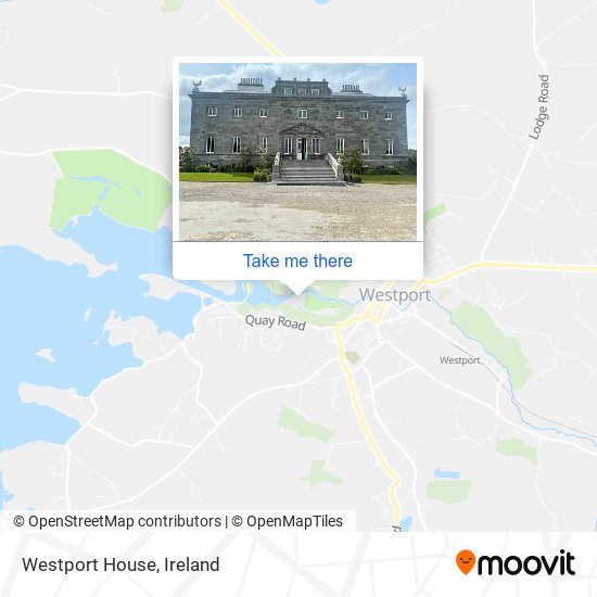 Westport House map