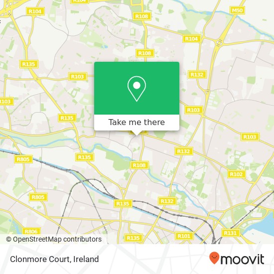 Clonmore Court map