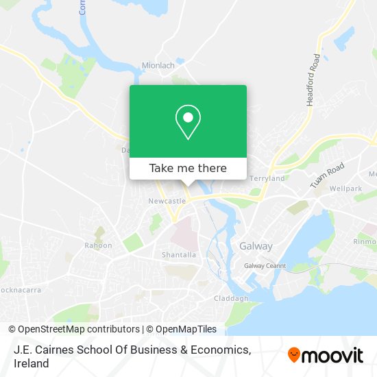J.E. Cairnes School Of Business & Economics map