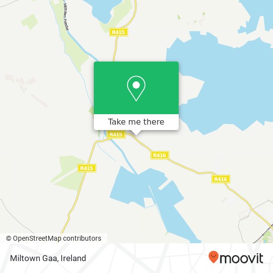 Miltown Gaa map
