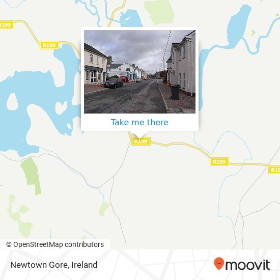 Newtown Gore map