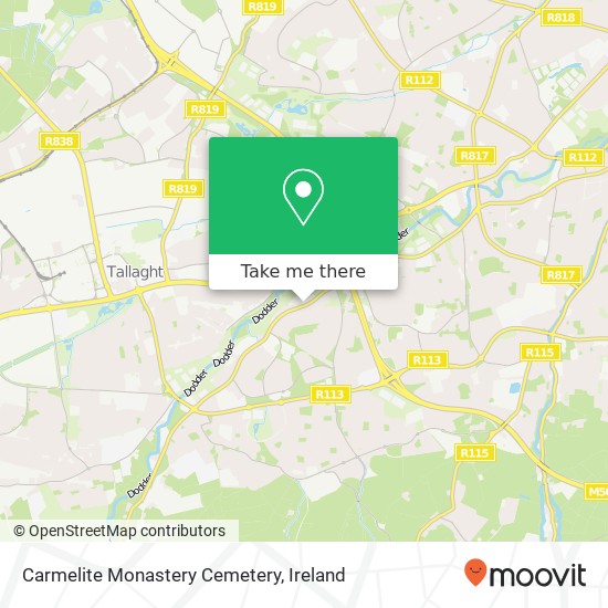 Carmelite Monastery Cemetery map