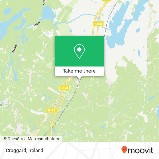 Craggard map