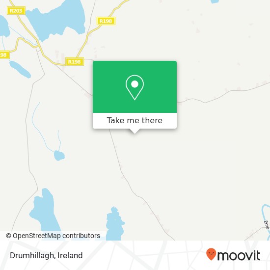 Drumhillagh map