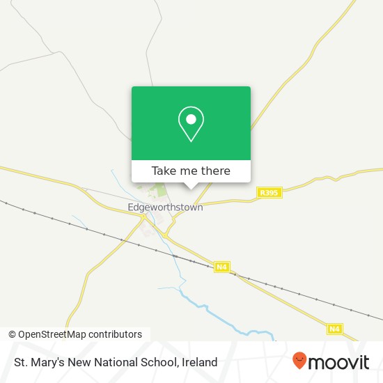 St. Mary's New National School map