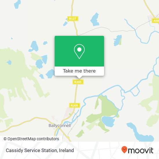 Cassidy Service Station plan