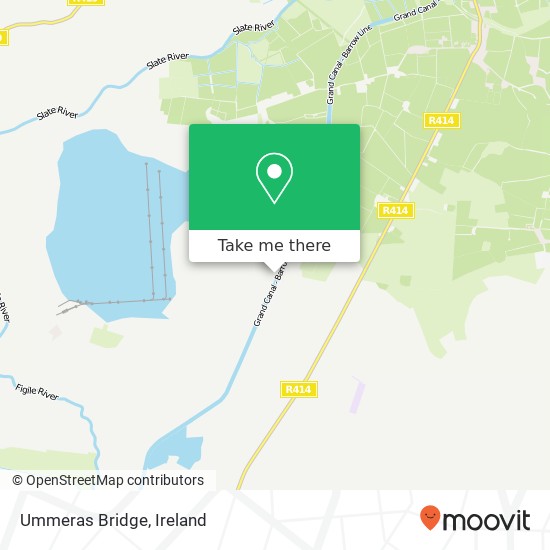Ummeras Bridge map