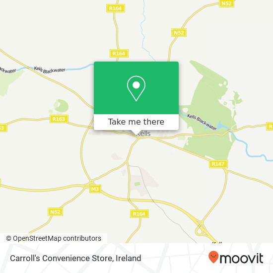 Carroll's Convenience Store map