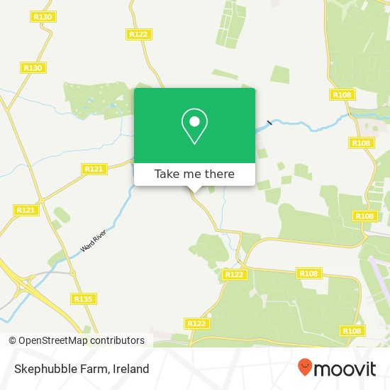 Skephubble Farm map