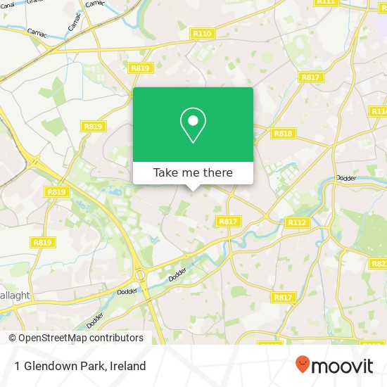 1 Glendown Park map