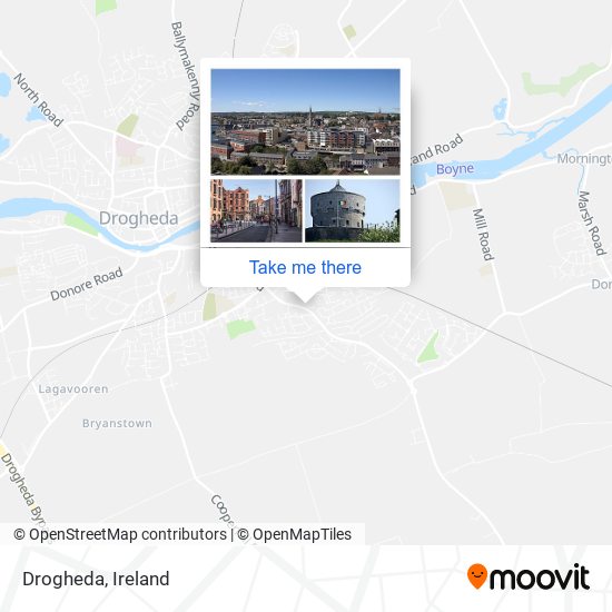 Drogheda map