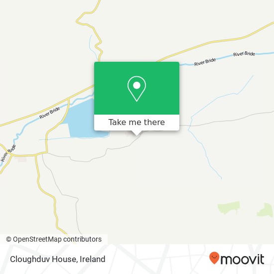 Cloughduv House map