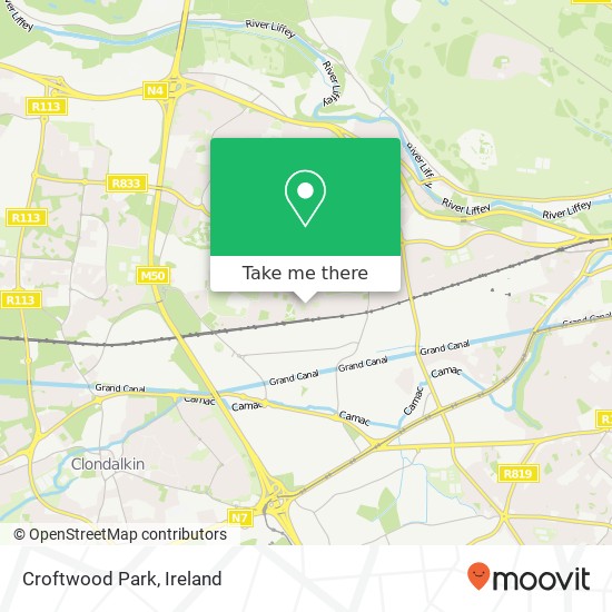 Croftwood Park map