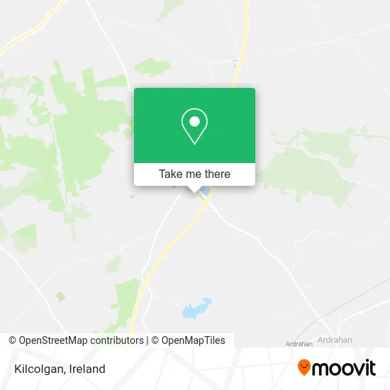 Kilcolgan map