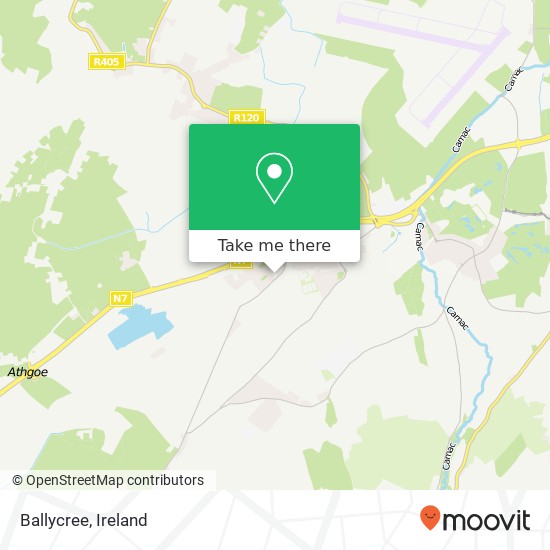 Ballycree map