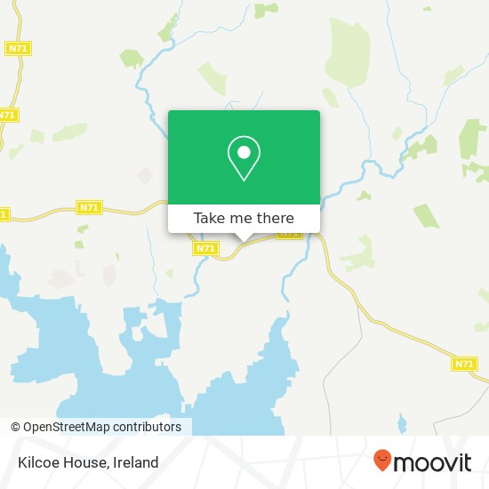 Kilcoe House map