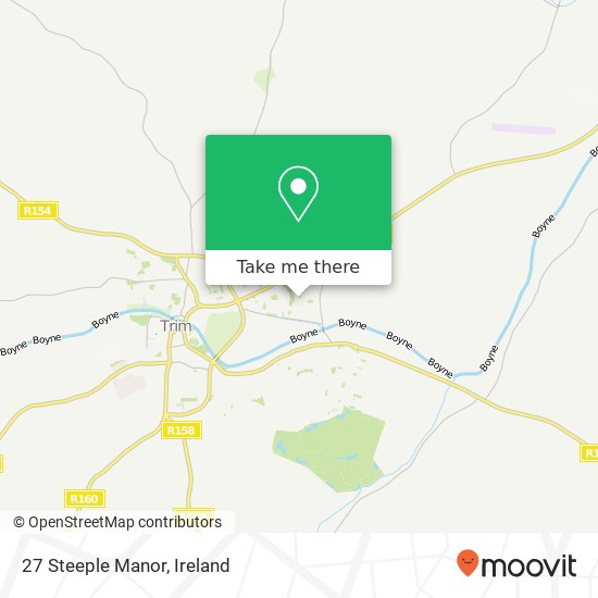 27 Steeple Manor map