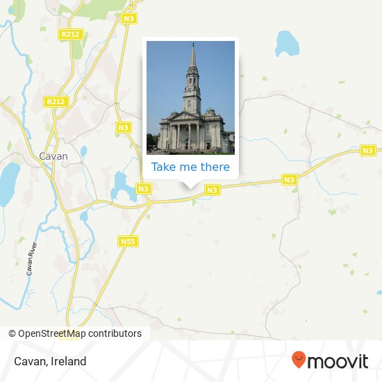 Cavan map