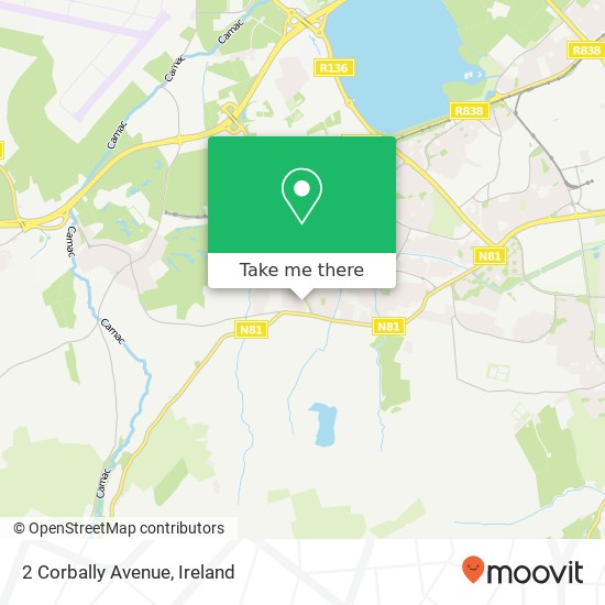 2 Corbally Avenue map