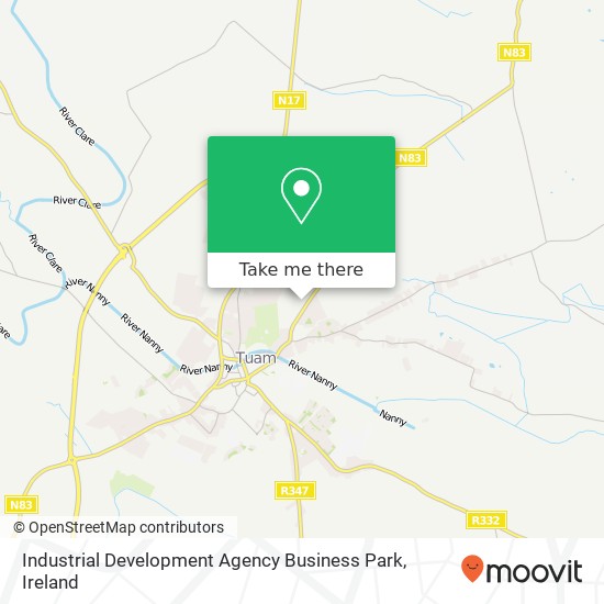 Industrial Development Agency Business Park map