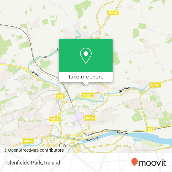 Glenfields Park map