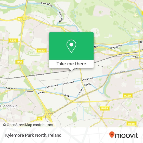 Kylemore Park North map