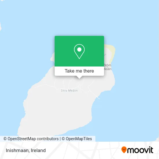 Inishmaan map
