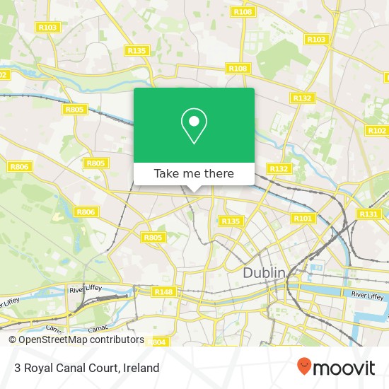 3 Royal Canal Court map