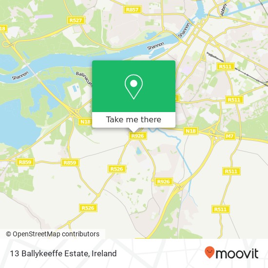 13 Ballykeeffe Estate map