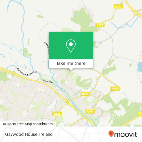 Gaywood House map