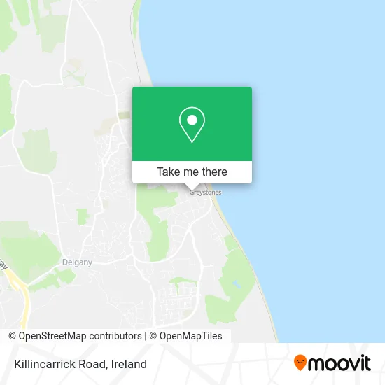 Killincarrick Road map