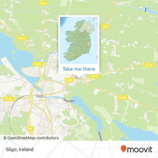 Sligo map