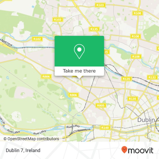 Dublin 7 map