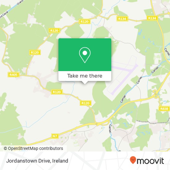 Jordanstown Drive map