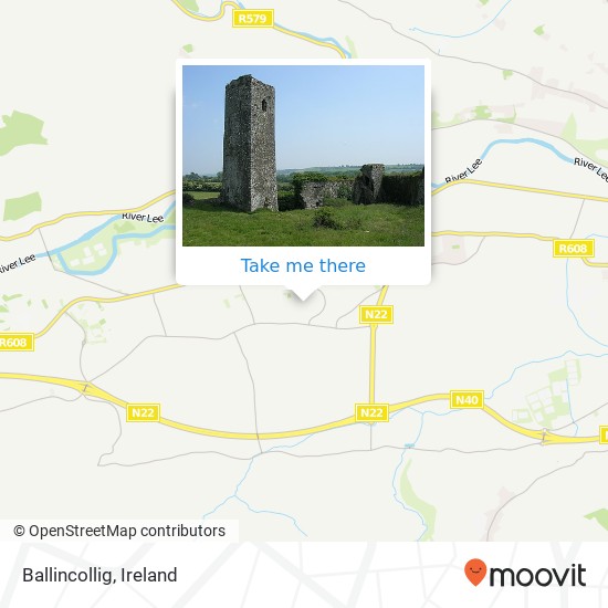 Ballincollig map