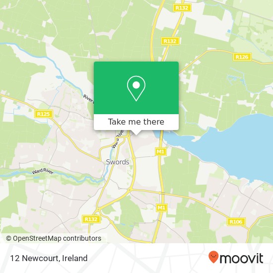 12 Newcourt map