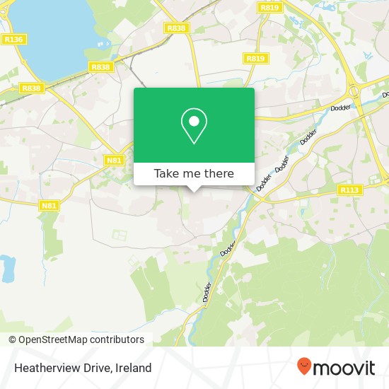 Heatherview Drive map