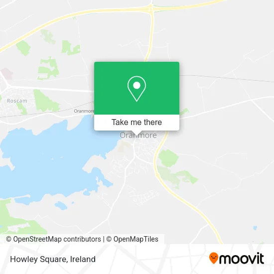 Howley Square map