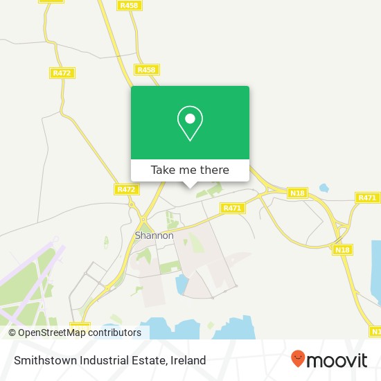 Smithstown Industrial Estate map
