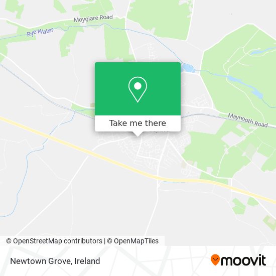 Newtown Grove map