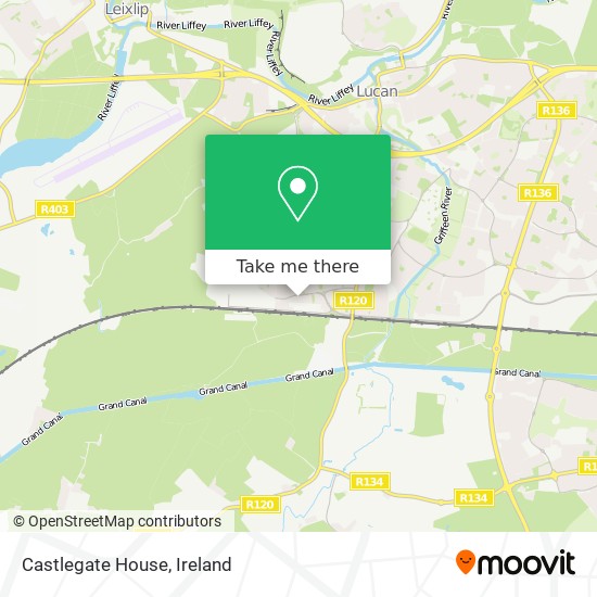 Castlegate House map